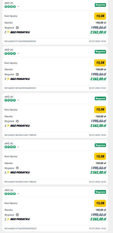 Kupon PointEdge — wynik archiwalny 11